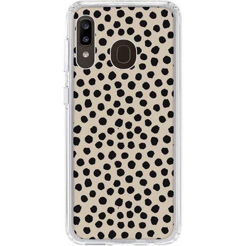 Cheetah Spots Galaxy A20 Clear Case