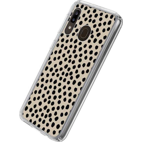 Cheetah Spots Galaxy A20 Clear Case