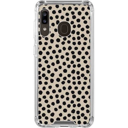 Cheetah Spots Galaxy A30 Clear Case