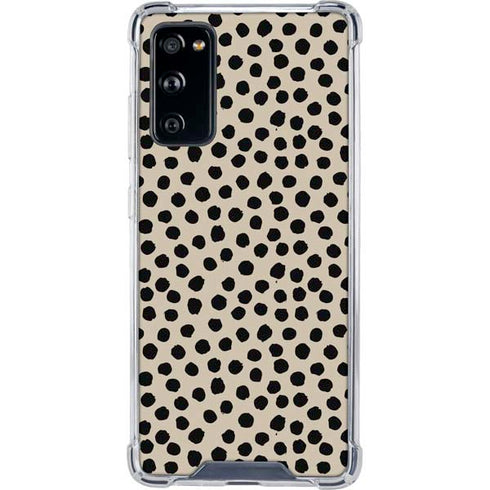 Cheetah Spots Galaxy S20 FE Clear Case