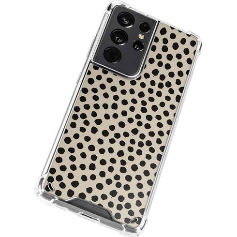Cheetah Spots Galaxy S21 Ultra 5G Clear Case