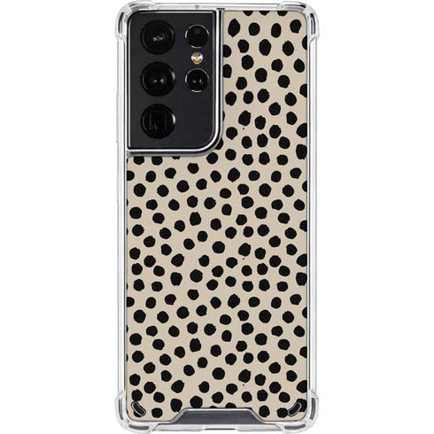 Cheetah Spots Galaxy S21 Ultra 5G Clear Case