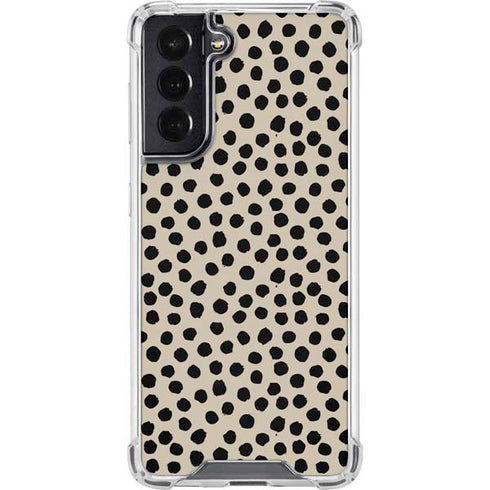 Cheetah Spots Galaxy S22 Clear Case
