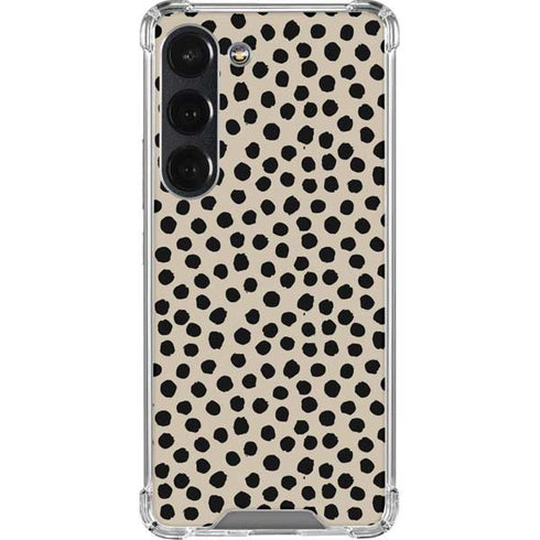 Cheetah Spots Galaxy S23 Clear Case