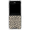 Cheetah Spots Galaxy Z Flip5 5G Clear Case