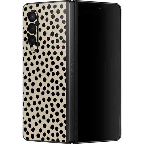 Cheetah Spots Galaxy Z Fold3 5G Skin