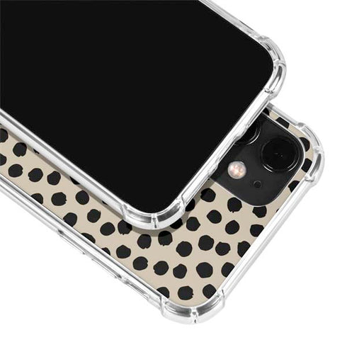 Cheetah Spots iPhone 12 Clear Case