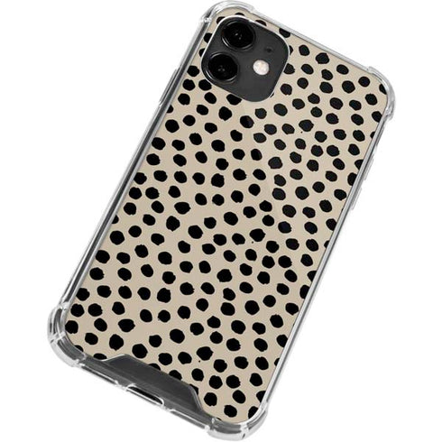 Cheetah Spots iPhone 12 Clear Case