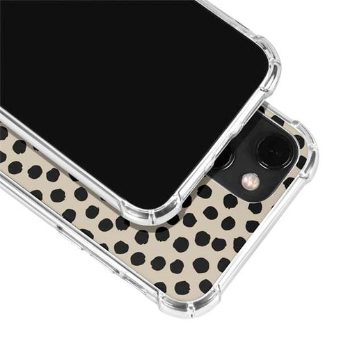 Cheetah Spots iPhone 14 Plus Clear Case
