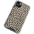 Cheetah Spots iPhone 14 Plus Clear Case