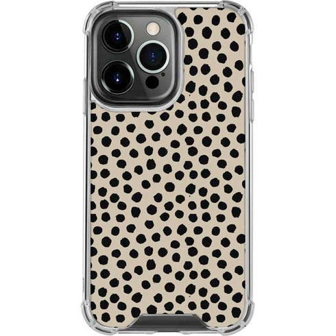 Cheetah Spots iPhone 15 Pro Clear Case