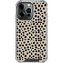 Cheetah Spots iPhone 15 Pro Clear Case