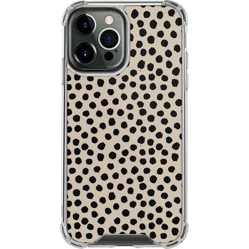 Cheetah Spots iPhone 14 Pro Max Clear Case