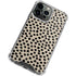 Cheetah Spots iPhone 14 Pro Max Clear Case