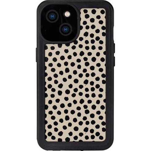 Cheetah Spots iPhone 15 Waterproof Case