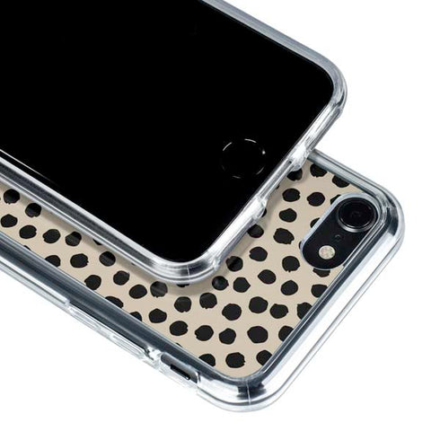 Cheetah Spots iPhone SE (2nd & 3rd Gen) Clear Case