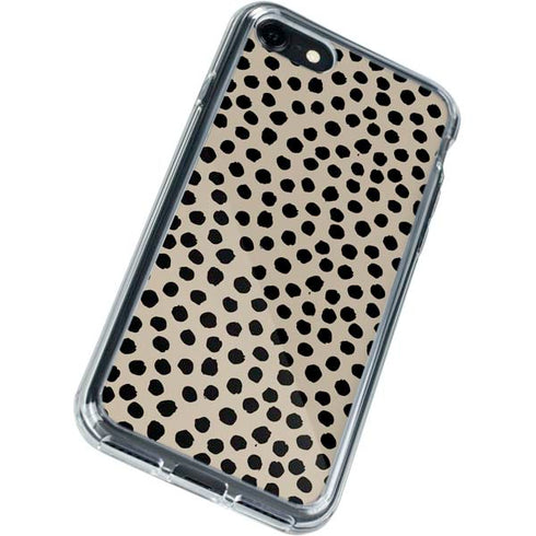 Cheetah Spots iPhone SE (2nd & 3rd Gen) Clear Case