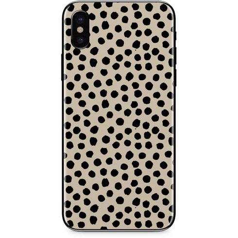 Cheetah Spots iPhone X Skin