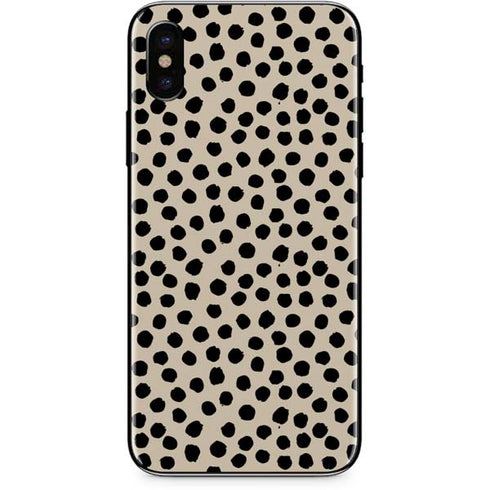 Cheetah Spots iPhone XS Skin