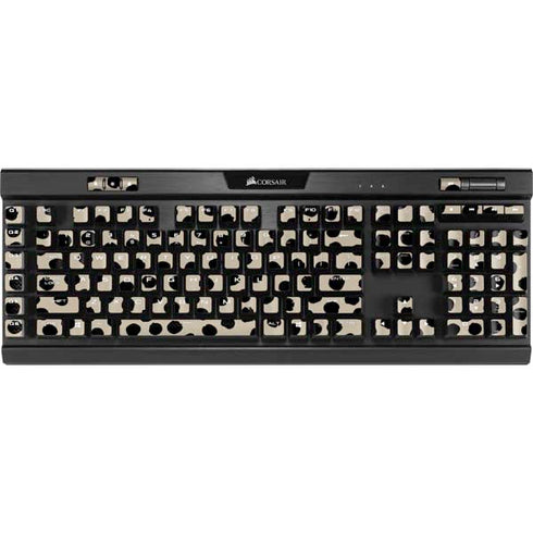 Cheetah Spots K95 RGB PLATINUM Mechanical Gaming Keyboard Skin