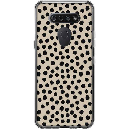 Cheetah Spots LG K51/Q51 Clear Case