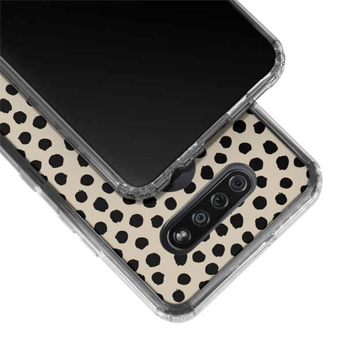 Cheetah Spots LG K51/Q51 Clear Case