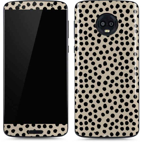 Cheetah Spots Moto G6 Skin