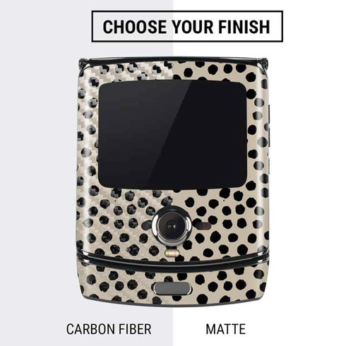Cheetah Spots Motorola RAZR Skin