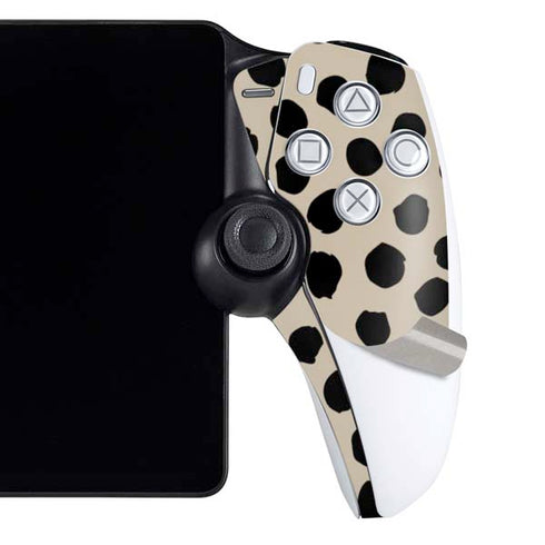 Cheetah Spots PlayStation Portal Remote Player Skin