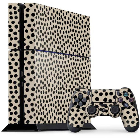 Cheetah Spots PS4 Console and Controller Bundle Skin