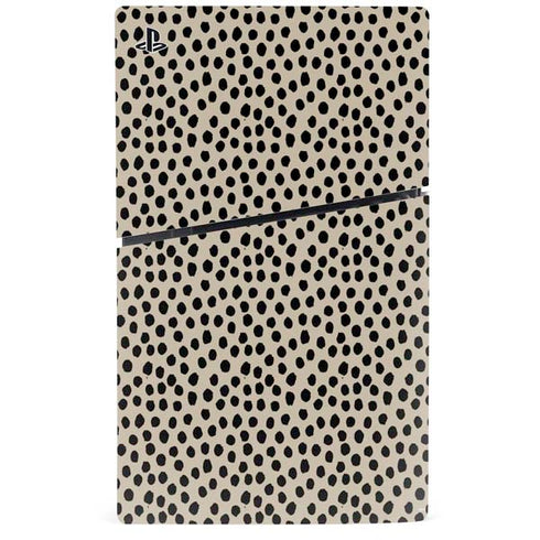 Cheetah Spots PS5 Slim Disk Console Skin