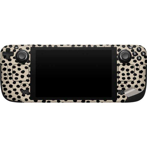 Cheetah Spots Steam Deck Handheld Gaming Computer Skin