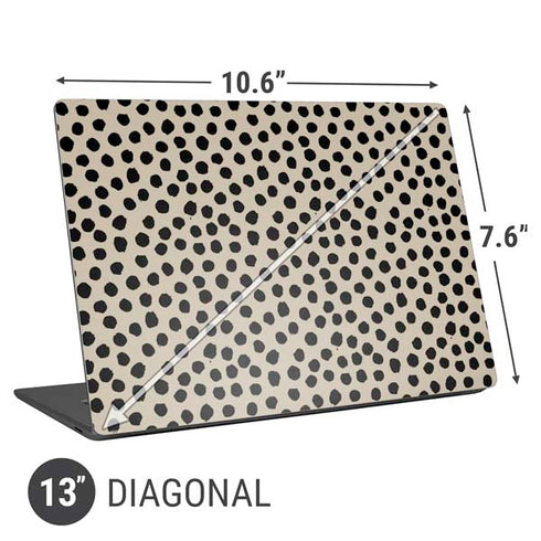 Cheetah Spots Universal Laptop 13in (10.6 x 7.6in) Skin