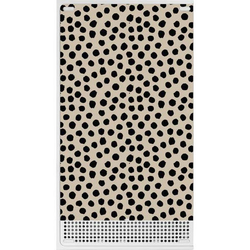 Cheetah Spots Xbox Series S Console Skin