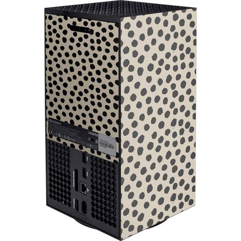 Cheetah Spots Xbox Series X Console Skin