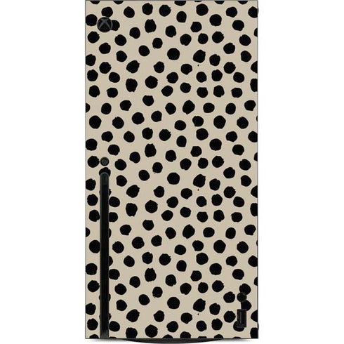 Cheetah Spots Xbox Series X Console Skin
