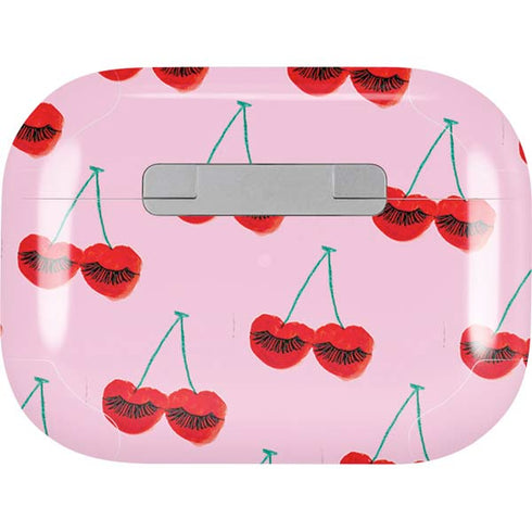 Bouffants and Broken Hearts Cherry Lash Apple AirPods Pro Skin
