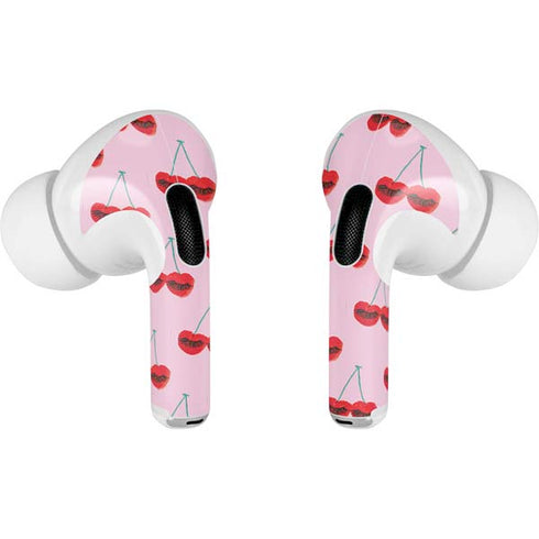 Bouffants and Broken Hearts Cherry Lash Apple AirPods Pro Skin