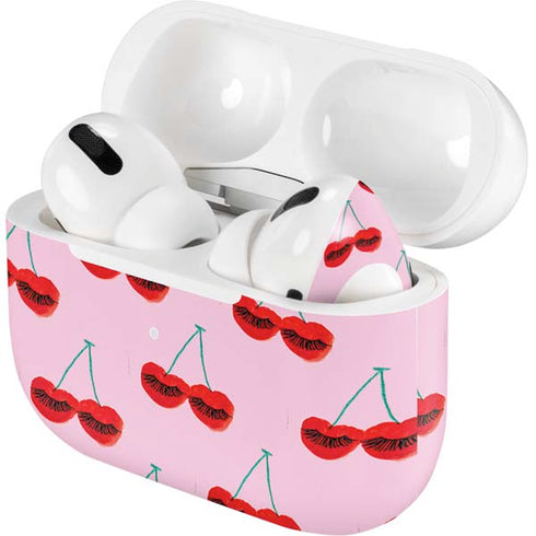 Bouffants and Broken Hearts Cherry Lash Apple AirPods Pro Skin