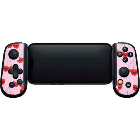 Bouffants and Broken Hearts Cherry Lash Backbone One for iPhone Game Controller Skin