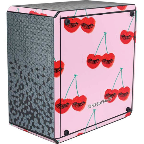 Bouffants and Broken Hearts Cherry Lash Cooler Master MasterBox Q300L Mini Tower Skin