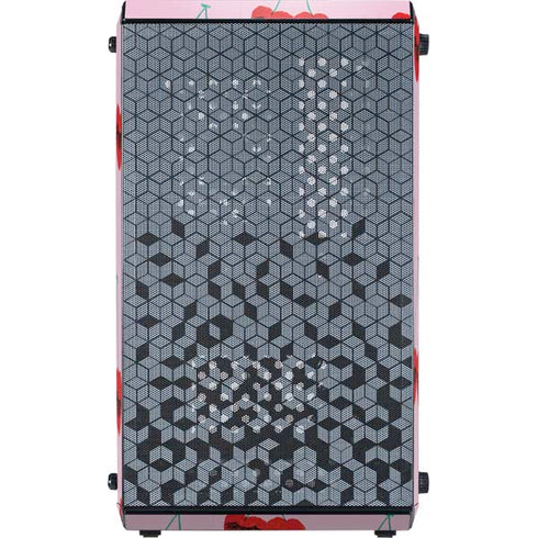 Bouffants and Broken Hearts Cherry Lash Cooler Master MasterBox Q300L Mini Tower Skin