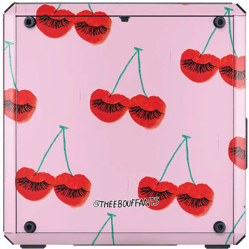 Bouffants and Broken Hearts Cherry Lash Cooler Master MasterBox Q300L Mini Tower Skin