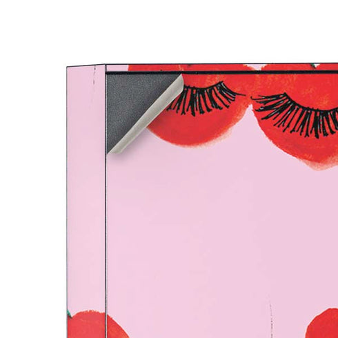 Bouffants and Broken Hearts Cherry Lash Corsair 4000D Tempered Glass Mid-Tower ATX Case Skin