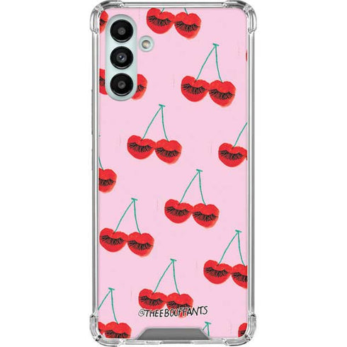 Bouffants and Broken Hearts Cherry Lash Galaxy A13 5G Clear Case