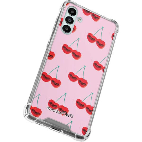 Bouffants and Broken Hearts Cherry Lash Galaxy A13 5G Clear Case