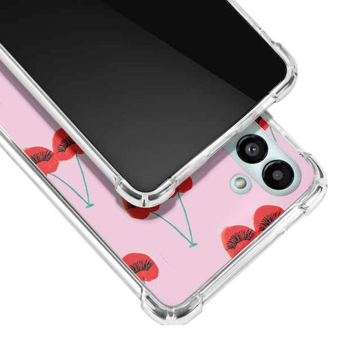 Bouffants and Broken Hearts Cherry Lash Galaxy A13 5G Clear Case