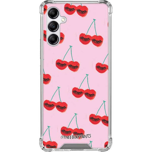 Bouffants and Broken Hearts Cherry Lash Galaxy A14 5G Clear Case