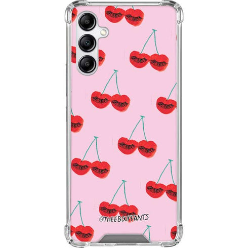 Bouffants and Broken Hearts Cherry Lash Galaxy A15 5G Clear Case