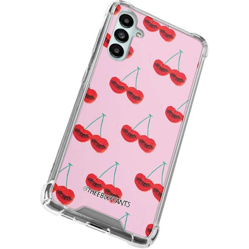 Bouffants and Broken Hearts Cherry Lash Galaxy A15 5G Clear Case